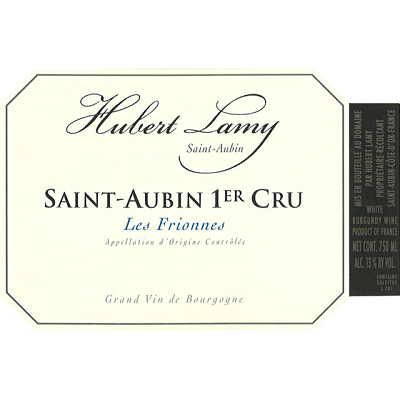 Hubert Lamy Saint-Aubin 1er Cru Les Frionnes 2016 (12x75cl)