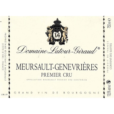 Latour-Giraud Meursault 1er Cru Genevrieres 2023 (6x75cl)