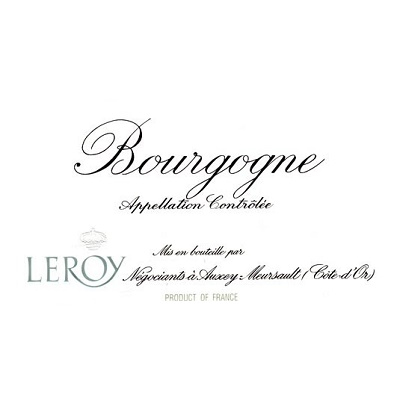 Maison Leroy Bourgogne Blanc 2017 (12x75cl)