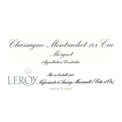 Maison Leroy Chassagne-Montrachet 1er Cru Morgeot 1993 (6x75cl)