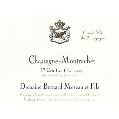 Alex Moreau Chassagne-Montrachet 1er Cru Les Chenevottes 2020 (1x75cl)