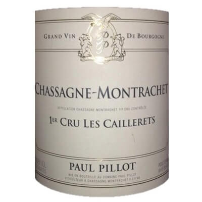 Paul Pillot Chassagne-Montrachet 1er Cru Les Caillerets 2022 (2x75cl)