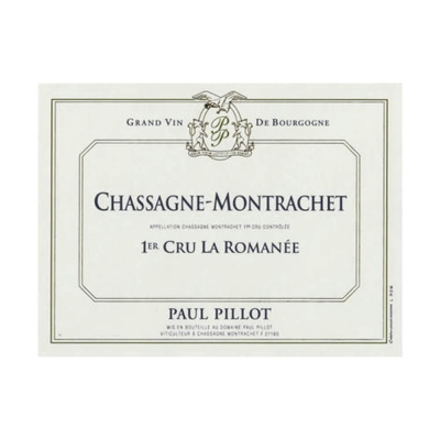 Paul Pillot Chassagne-Montrachet 1er Cru La Romanee 2013 (6x75cl)