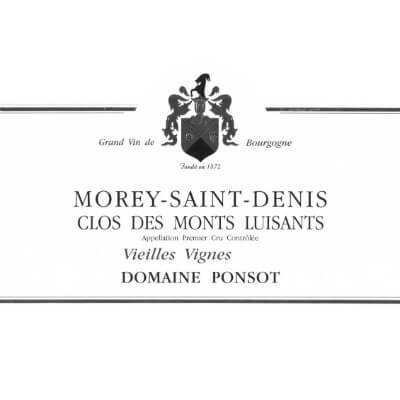 Ponsot Morey-Saint-Denis 1er Cru Clos des Monts Luisants Blanc 2019 (6x75cl)