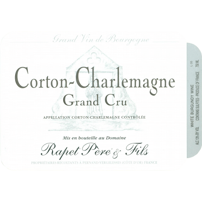 Rapet Pere & Fils Corton-Charlemagne Grand Cru 2019 (3x150cl)