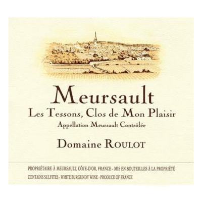 Guy Roulot Meursault Les Tessons Clos de Mon Plaisir 2017 (1x75cl)