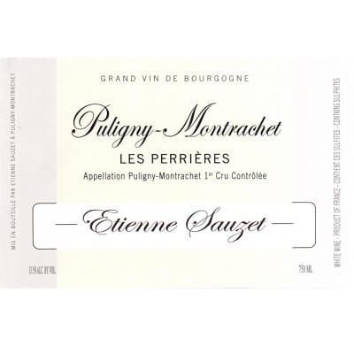 Etienne Sauzet Puligny-Montrachet 1er Cru Les Perrieres 2022 (6x75cl)