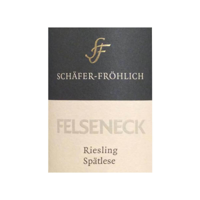 Schafer-Frohlich Bockenauer Felseneck Riesling Spatlese Goldkapsel 2014 (1x75cl)