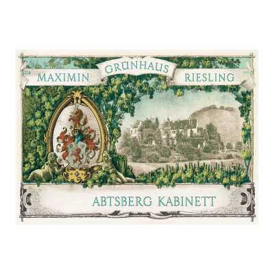 Von Schubert Maximin Grunhauser Abtsberg Riesling Kabinett 2018 (6x75cl)