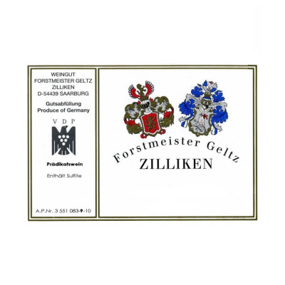 Forstmeister Geltz Zilliken Saarburger Rausch Riesling Spatlese Auktion 2009 (1x150cl)