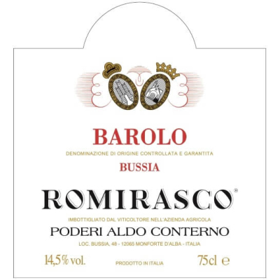 Aldo Conterno Barolo Romirasco 1993 (12x75cl)