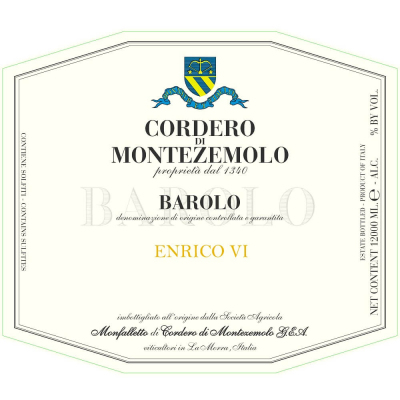 Cordero di Montezemolo Barolo Enrico VI 2008 (6x75cl)