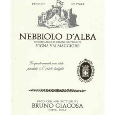 Bruno Giacosa Nebbiolo d'Alba Vigna Valmaggiore 2019 (1x75cl)