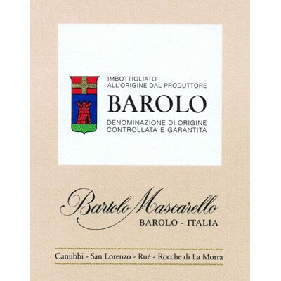 Bartolo Mascarello Barolo 2012 (6x150cl)