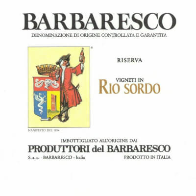 Produttori del Barbaresco Barbaresco Rio Sordo Riserva 2017 (6x75cl)