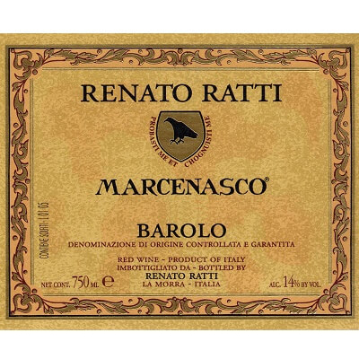 Renato Ratti Barolo Marcenasco 2019 (6x75cl)