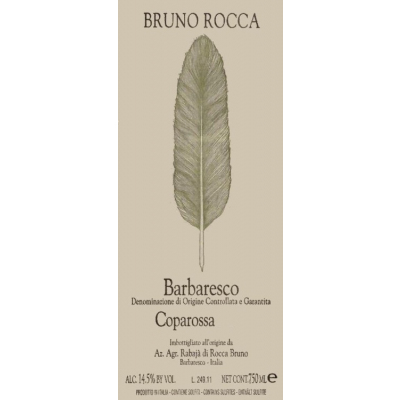 Bruno Rocca Barbaresco Coparossa 1998 (6x75cl)