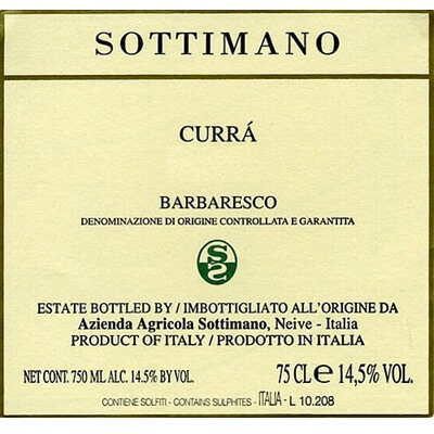 Sottimano Barbaresco Curra 1998 (1x75cl)