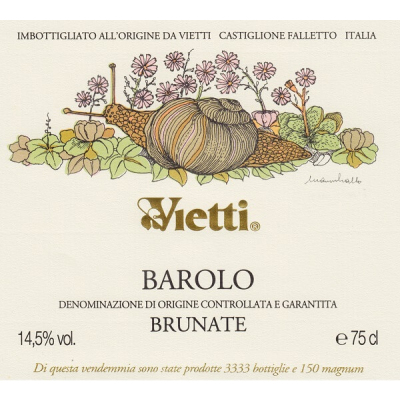 Vietti Barolo Brunate 2019 (4x75cl)