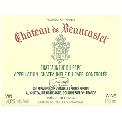 Beaucastel Chateauneuf-du-Pape 2001 (6x75cl)