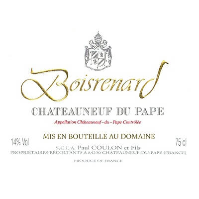 Beaurenard Chateauneuf-du-Pape Boisrenard 2001 (6x75cl)