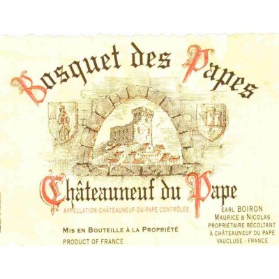 Bosquet des Papes Chateauneuf-du-Pape 2019 (6x75cl)