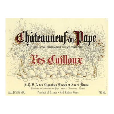 Lucien & Andre Brunel Les Cailloux Chateauneuf-du-Pape 2009 (12x75cl)