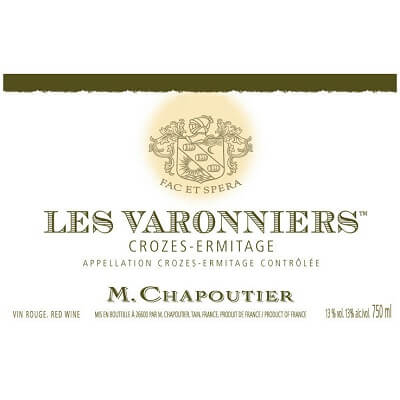 Chapoutier Crozes-Ermitage Les Varonniers 2001 (1x300cl)
