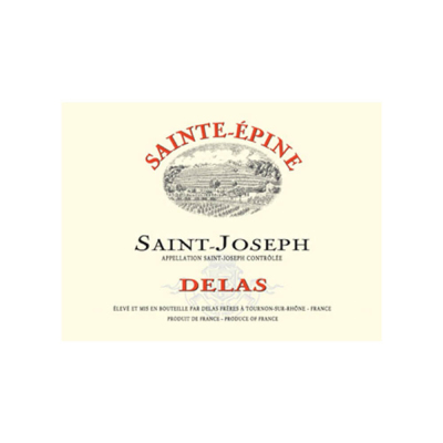 Delas Saint-Joseph Sainte Epine 2019 (6x75cl)