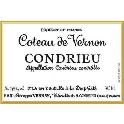 Georges Vernay Condrieu Coteau du Vernon 2014 (12x75cl)