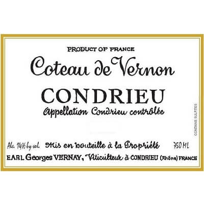 Georges Vernay Condrieu Coteau du Vernon 2022 (6x75cl)