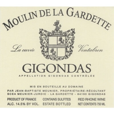 Moulin de la Gardette Gigondas Ventabren 2019 (6x75cl)