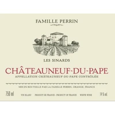 Perrin & Fils Chateauneuf Du Pape Blanc Sinards 2023 (12x75cl)