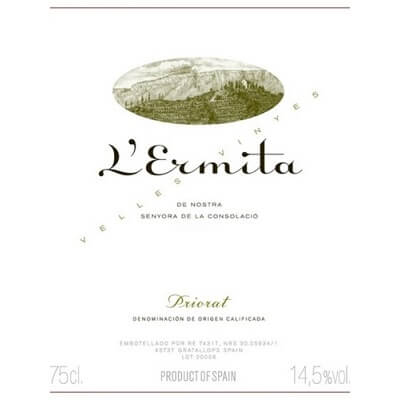 Alvaro Palacios Priorat L'Ermita 2002 (6x75cl)