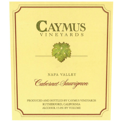 Caymus Cabernet Sauvignon 2019 (12x75cl)