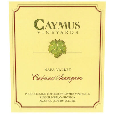 Caymus Cabernet Sauvignon 2020 (12x75cl)