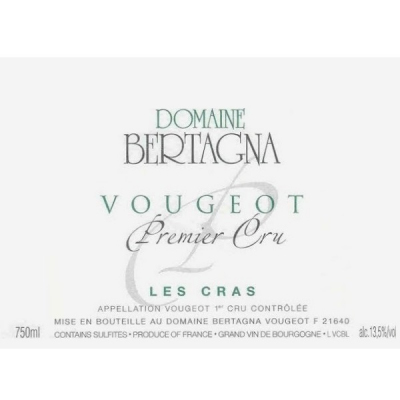 Bertagna Vougeot 1er Cru Les Cras Blanc 2017 (6x75cl)