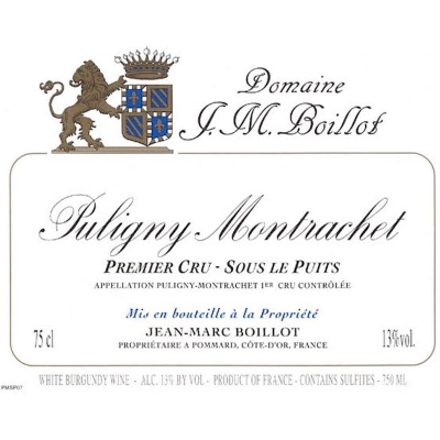 Jean-Marc Boillot Puligny Montrachet 1er Cru Sous Puits 2021 (6x75cl)