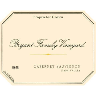 Bryant Family Vineyard Cabernet Sauvignon  2019 (6x75cl)
