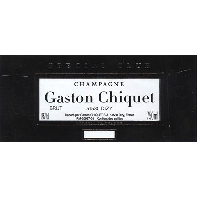 Gaston Chiquet Special Club Brut 2004 (12x75cl)