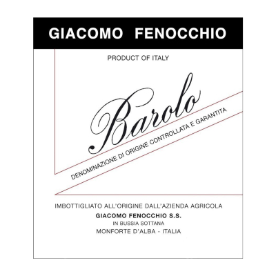 Giacomo Fenocchio Barolo 2013 (6x75cl)
