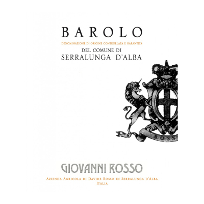 Giovanni Rosso Barolo Serralunga d'Alba 2017 (6x75cl)