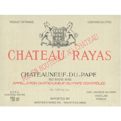 Rayas Chateauneuf-du-Pape 2009 (12x75cl)
