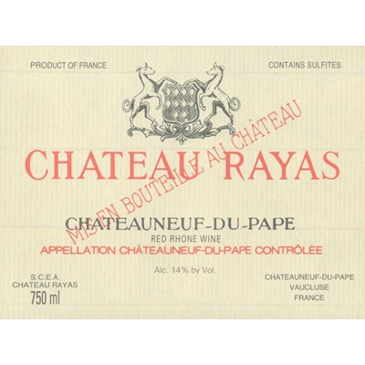 Rayas Chateauneuf-du-Pape 2008 (6x75cl)