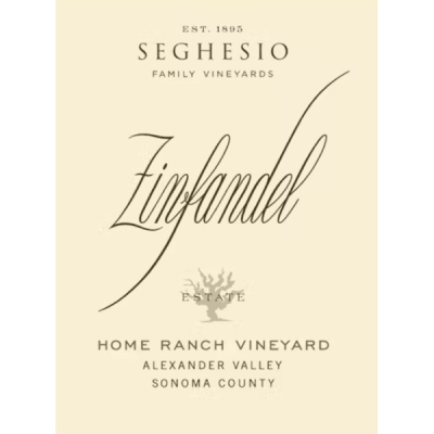 Seghesio Home Ranch Zinfandel 2021 (12x75cl)
