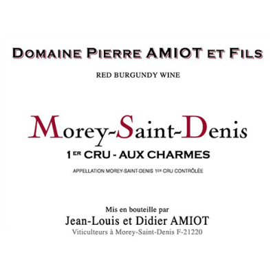 Pierre Amiot Morey-Saint-Denis 1er Cru Charmes 2021 (6x75cl)