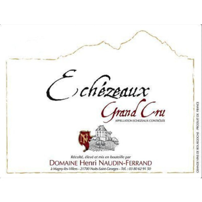 Henri Naudin-Ferrand (Claire Naudin) Echezeaux Grand Cru 2014 (6x75cl)