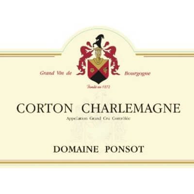 Ponsot Corton-Charlemagne Grand Cru 2021 (3x75cl)