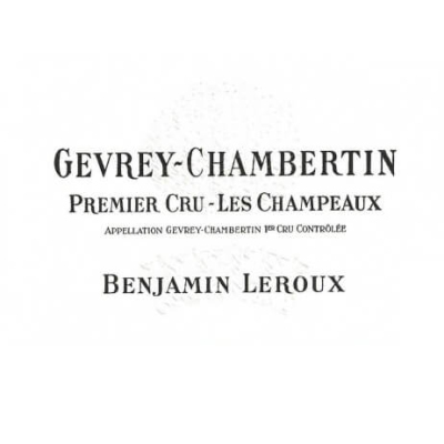 Benjamin Leroux Gevrey-Chambertin 1er Cru Les Champeaux 2015 (6x75cl)
