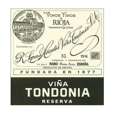 Lopez de Heredia Vina Tondonia Rioja Blanco Reserva 2013 (6x75cl)